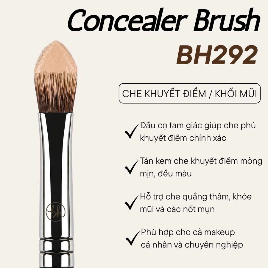 Cọ Che Khuyết Điểm BH Cosmetics Concealer Brush BH292